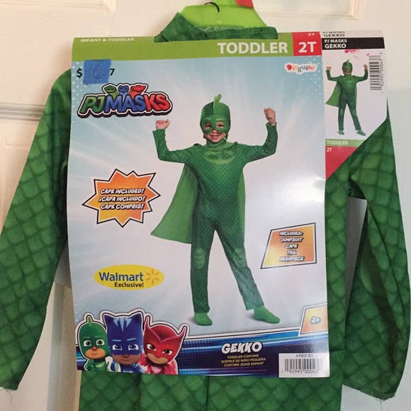 Toddler costume pjmasks size 2 T new - Picture 3 of 7
